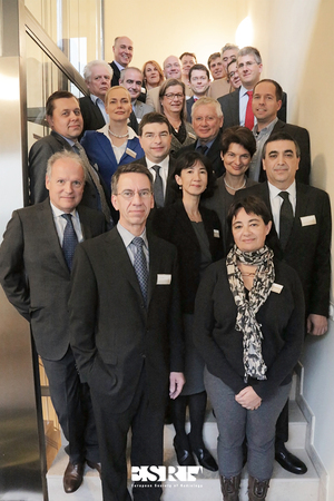 Programm-Team des ECR 2015 mit Prof. Hamm (v.l.)