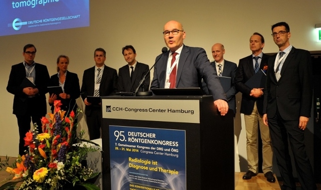 Verleihung der Wachsmann-Preise bei der DRG-Mitgliederversammlung. 
